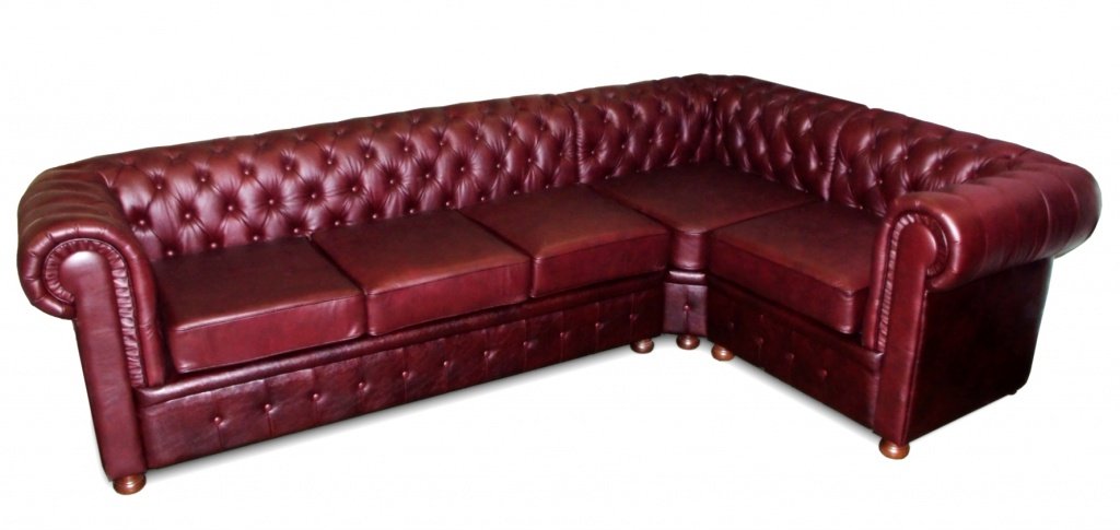 Офисный диван из кожзама Честертон - вид 6