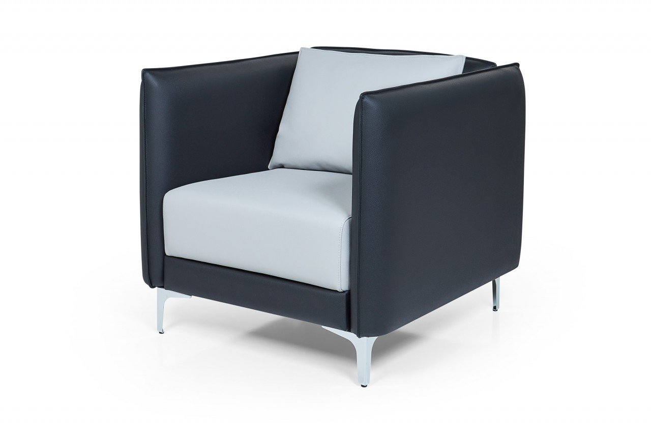 Офисный диван без подлокотников Графит - вид 5