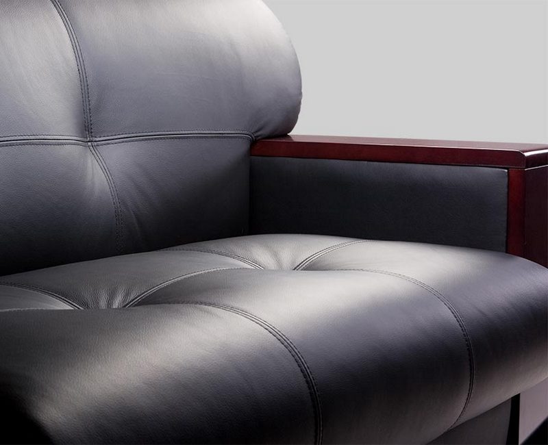 Офисный диван из кожзама Боссо - вид 8